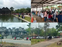 Libur Tahun Baru, Ribuan Wisatawan Padati Destinasi Unggulan Tubaba