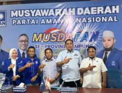 KSB DPD PAN Tubaba Periode 2025–2030 Resmi Ditetapkan