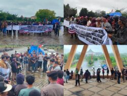 Masyarakat Bandar Dewa Aksi Damai Tuntut Pengembalian Tanah LSD