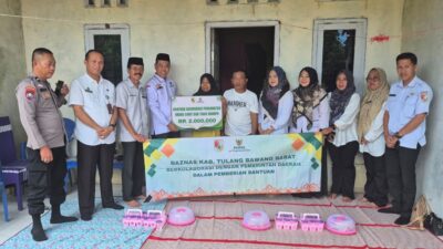 Peduli Sesama, Baznas Tubaba Hadir Bantu Biaya Akomodasi Pasien Kanker