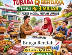 Penyaluran Program Tubaba Q Berdaya Tembus Rp3 Miliar, Akses Modal Murah UMKM