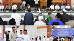 Safari Ramadhan Pemprov Lampung di Tubaba, Masjid Al-Amin Terima Hibah Rp40 Juta dan Santuni 50 Anak Yatim