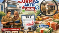 Kesbangpol Tubaba Catat 70 Ormas Aktif pada 2026, SPJ Hibah Jadi Evaluasi