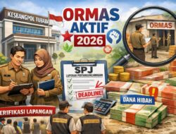 Kesbangpol Tubaba Catat 70 Ormas Aktif pada 2026, SPJ Hibah Jadi Evaluasi
