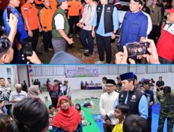 Bupati Egi Tinjau Banjir di Jati Agung Tengah Malam, 160 KK Terdampak dan Puluhan Warga Mengungsi