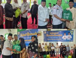 Senyum di Usia Senja, Baznas Tubaba Antar Sembako untuk Ribuan Lansia