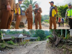 Wagub Lampung Tinjau Perbaikan Jalan Kasui–Air Ringkih