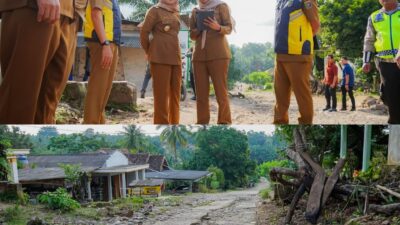 Wagub Lampung Tinjau Perbaikan Jalan Kasui–Air Ringkih
