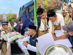 Ratusan Siswa Muhammadiyah Praktik Bayar Zakat Fitrah di Lazismu