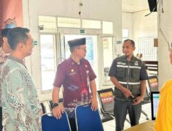 Jamin Kelancaran Mudik, Sekda Mesuji Pantau Kesiapan Poskotis dan Puskesmas Simpang Pematang