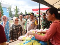 Lebaran Tanpa Was-was: Bupati Elfianah dan Kapolres Pastikan Stok Pangan Aman dan Harga Stabil