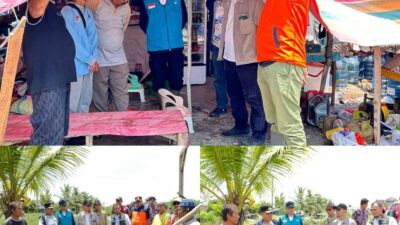 Sekdakab Budiman Jaya Tinjau Langsung Korban Puting Beliung di Kecamatan Mesuji