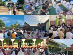 Lebaran Lebih Awal, Jamaah Muhammadiyah Padati Salat Id di Tubaba, Warga Jaga Toleransi