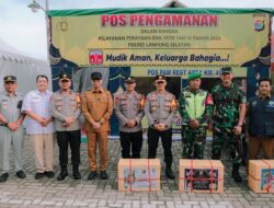 Gubernur Lampung Tinjau Arus Mudik di Bakauheni, 4.232 Personel Disiagakan