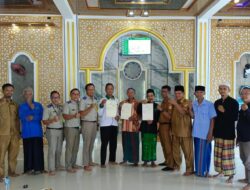 ATR/BPN Serahkan Sertifikat Wakaf Tiga Masjid di Tubaba, Perkuat Kepastian Hukum Aset Umat
