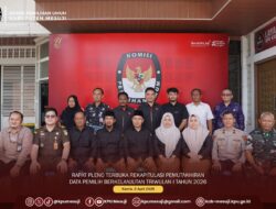 ​KPU Mesuji Perkuat Validitas Pemilih Melalui Rapat Pleno PDPB Triwulan I 2026