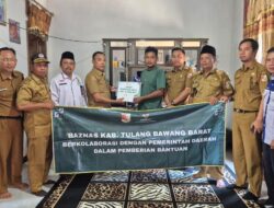 Baznas Tubaba Salurkan Bantuan untuk Korban Tenggelam di Wira Garden