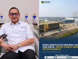 ATR/BPN Buka Peluang Ruko HGB Jadi Hak Milik, Cek Ketentuannya