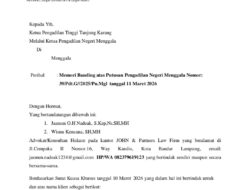 Sengketa Lahan 294 Hektare di Tubaba Berlanjut ke Banding, Ahli Waris Gugat Putusan PN