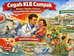 Cegah KLB Campak, Dinkes Tubaba Perkuat Surveilans dan Imunisasi