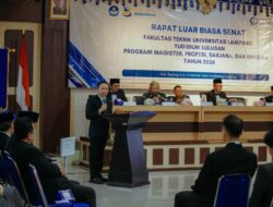 Sekdaprov Lampung Dorong Lulusan Teknik Unila Tingkatkan Daya Saing di Era Bonus Demografi