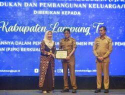 Kembali Torehkan Prestasi, Pemkab Mesuji Raih Penghargaan Nasional Penyusunan Dokumen Peta Jalan Kependudukan 2025.