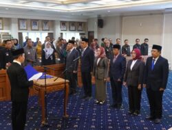 Isi Jabatan Strategis, Pemprov Lampung Lantik Enam Pejabat
