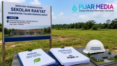 Sekolah Rakyat Tubaba Masih Tunggu AMDAL dan Andalalin, Target Tuntas 2026