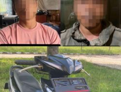 Tekab 308 Polres Tubaba Tangkap 2 Pelaku Curat Motor, Dibekuk di Lokasi Berbeda