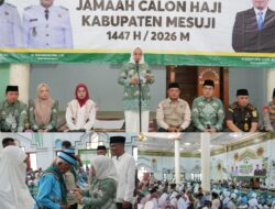 Bupati Elfianah Lepas 63 JCH Mesuji, Pemkab Kucurkan Subsidi OTD