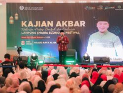 Purnama Wulan Hadiri Kajian Akbar BI Lampung, Dorong Literasi Ekonomi Syariah