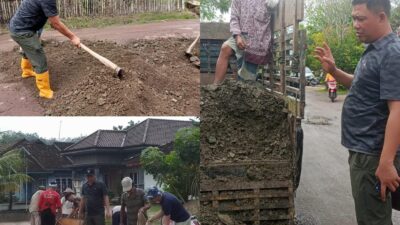 Tubaba Kompak Tambal Jalan Rusak