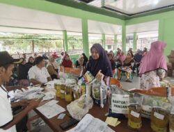 Pemerintah Tiyuh Marga Kencana Salurkan Bantuan Pangan untuk 312 KPM