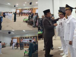 Sekda Tubaba Lantik 44 Pejabat, Ini Daftar Namanya