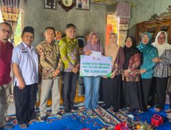 Baznas Tubaba Bantu Bocah Korban Kekerasan Ayah Kandung, Beri Dana Pengobatan Rp3 Juta