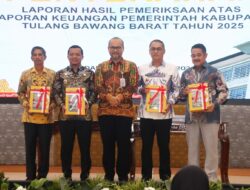 Tubaba Pertahankan WTP, Rekor 15 Kali Berturut-turut dari BPK