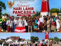 SPPG Karta Raharja Semarakkan Hari Lahir Pancasila dengan Pawai dan Berbagi Sayur