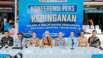 Lampung Beri Diskon dan Pemutihan Pajak Kendaraan 2026, Ini Penjelasannya