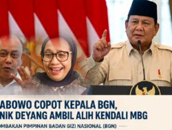 Prabowo Copot Kepala BGN, Nanik Deyang Ambil Alih Kendali MBG