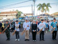 Jihan Pimpin Aksi Bersih Pasar, Ajak Warga Bergerak Hadapi Krisis Iklim