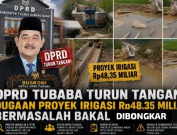 DPRD Tubaba Turun Tangan, Dugaan Proyek Irigasi Rp48,35 Miliar Bermasalah Bakal Dibongkar