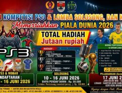 Meriahkan Piala Dunia 2026, Giat Kolaborasi di GOR KONI Mesuji Bakal Gelar Rangkaian Kompetisi dari PS3, Solosong, hingga Mobile Legends.