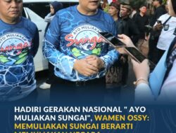 Dari Ciliwung, Wamen ATR/BPN Gaungkan Gerakan Muliakan Sungai