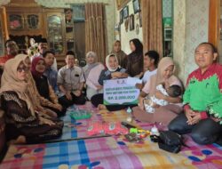 Baznas Tubaba Bersama YKI Salurkan Bantuan Pengobatan Balita Erland