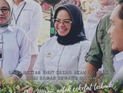 Dongkrak Sektor Perkebunan, Program Tanaman Bibit Kakao Bakal Ditanam di 1.500 Hektar Untuk Lahan Petani Mesuji