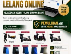 Kejari Tubaba Kembali Buka Lelang Barang Rampasan Negara, 2 Motor dan 10 Ponsel Siap Dilelang untuk Masyarakat