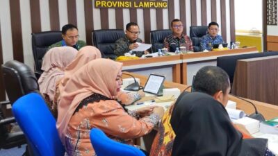Sekda Tubaba Kawal Evaluasi Raperda APBD 2025 di Provinsi Lampung