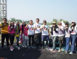 Wabup Tubaba Buka Color Run Hero Project 2026, Warga Diminta Kurangi Sampah Plastik