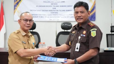 Inspektorat dan Kejari Tubaba Perkuat Pengawasan Pemerintahan