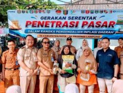 Operasi Pasar Murah Diserbu Warga Tubaba